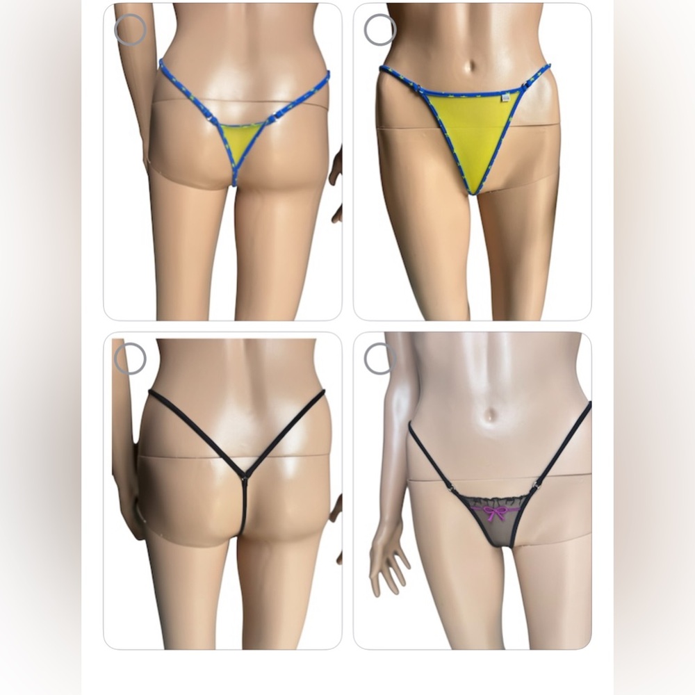 Colorful Thong Set two pieces